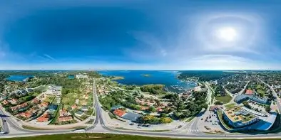 Centrum Wilkasy i jezioro Niegocin