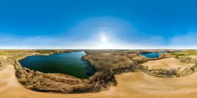 Jezioro Ołów na początku wiosny