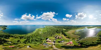 Jezioro Warnołty i Śniardwy, czerwiec 2022 r.