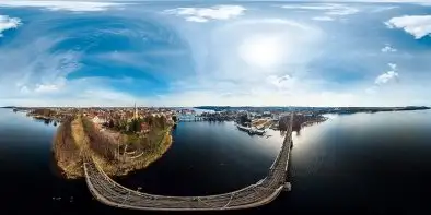 Most kolejowy, Mikołajki