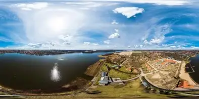 Ostróda, jezioro Drwęckie