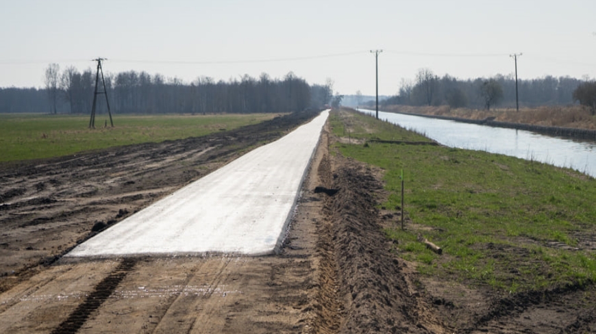 Rozpoczęła się budowa Mazurskiej Pętli Rowerowej