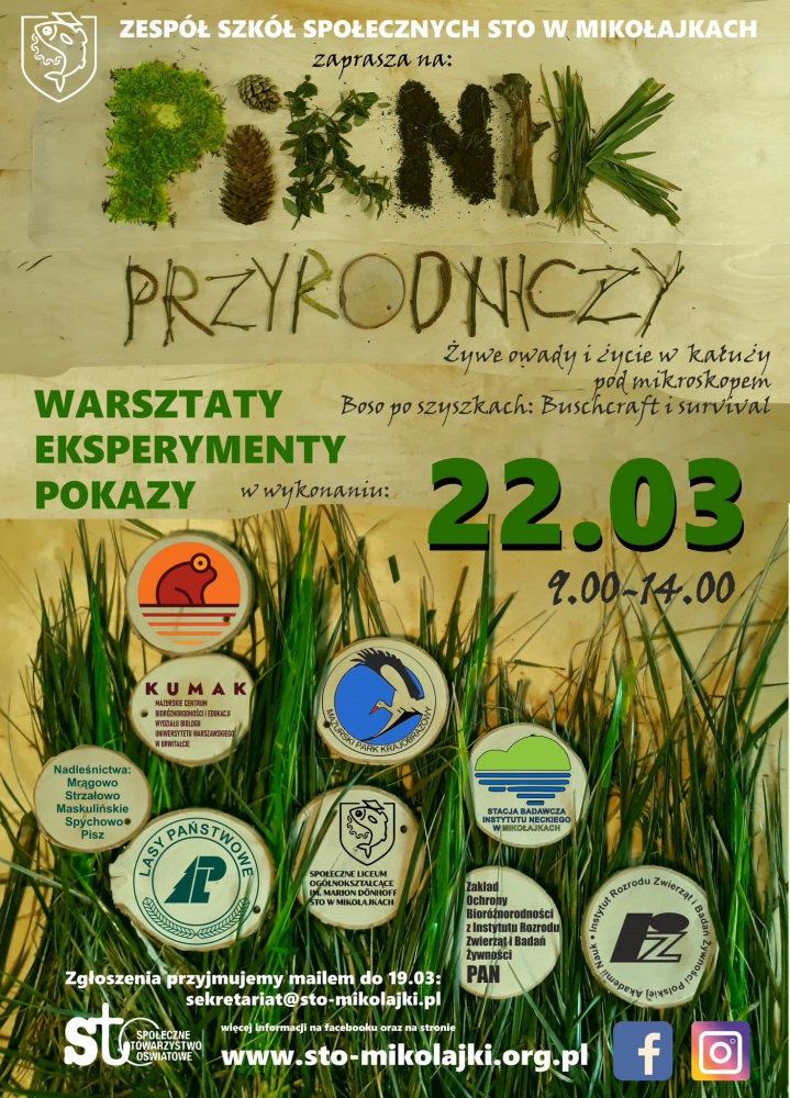 Piknik Przyrodniczy na Mazurach w Mikołajkach