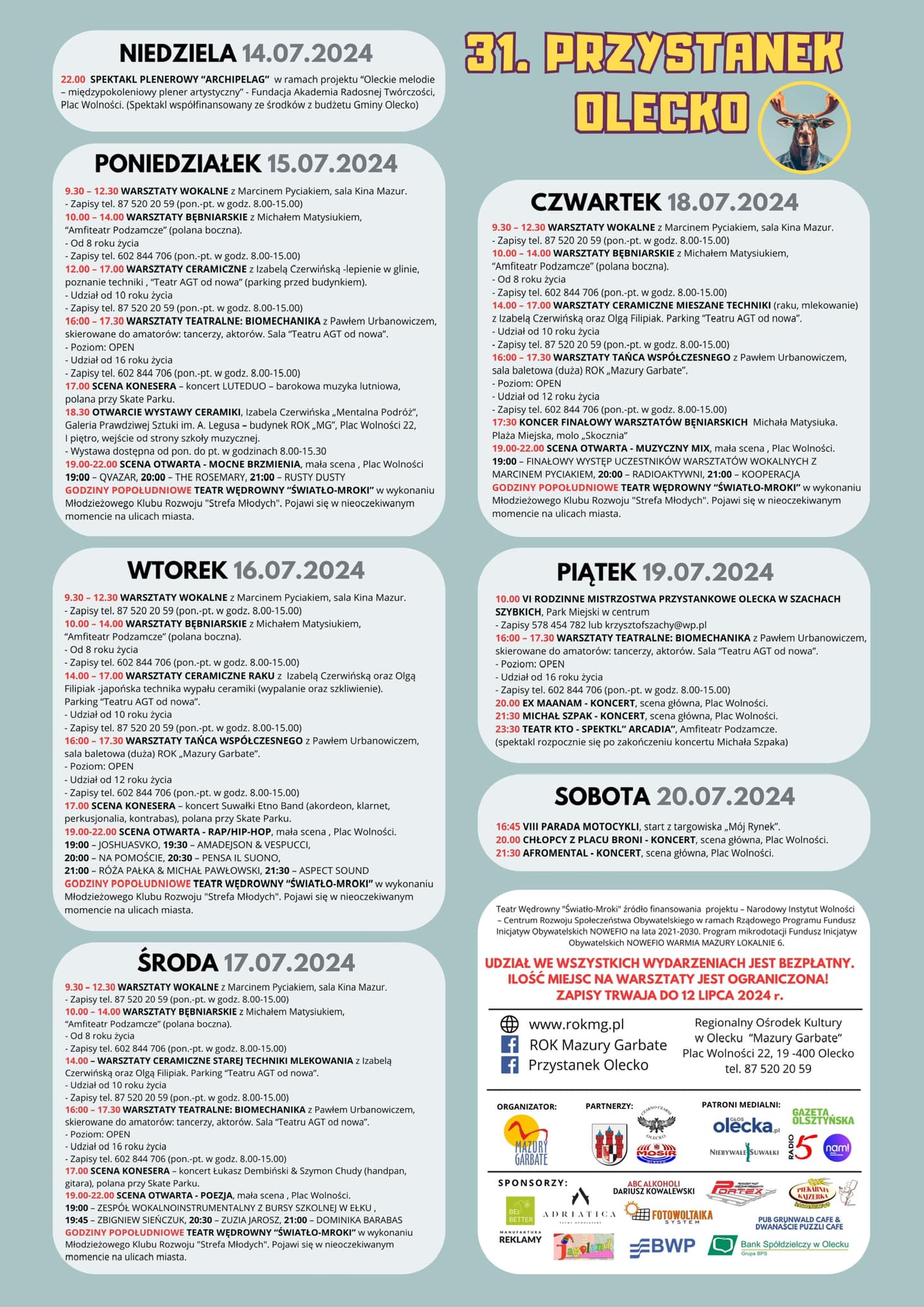 Wystartowała 31. edycja Przystanku Olecko na Mazurach