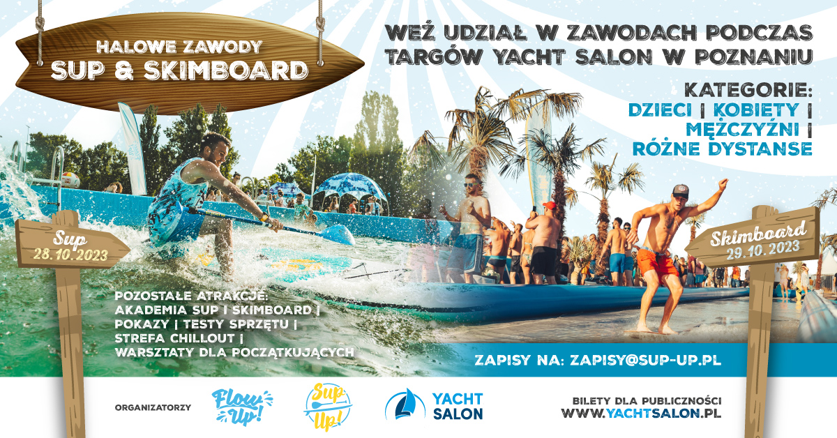 Święto jachtów, łodzi i sportów wodnych w Poznaniu - Yacht Salon 2023