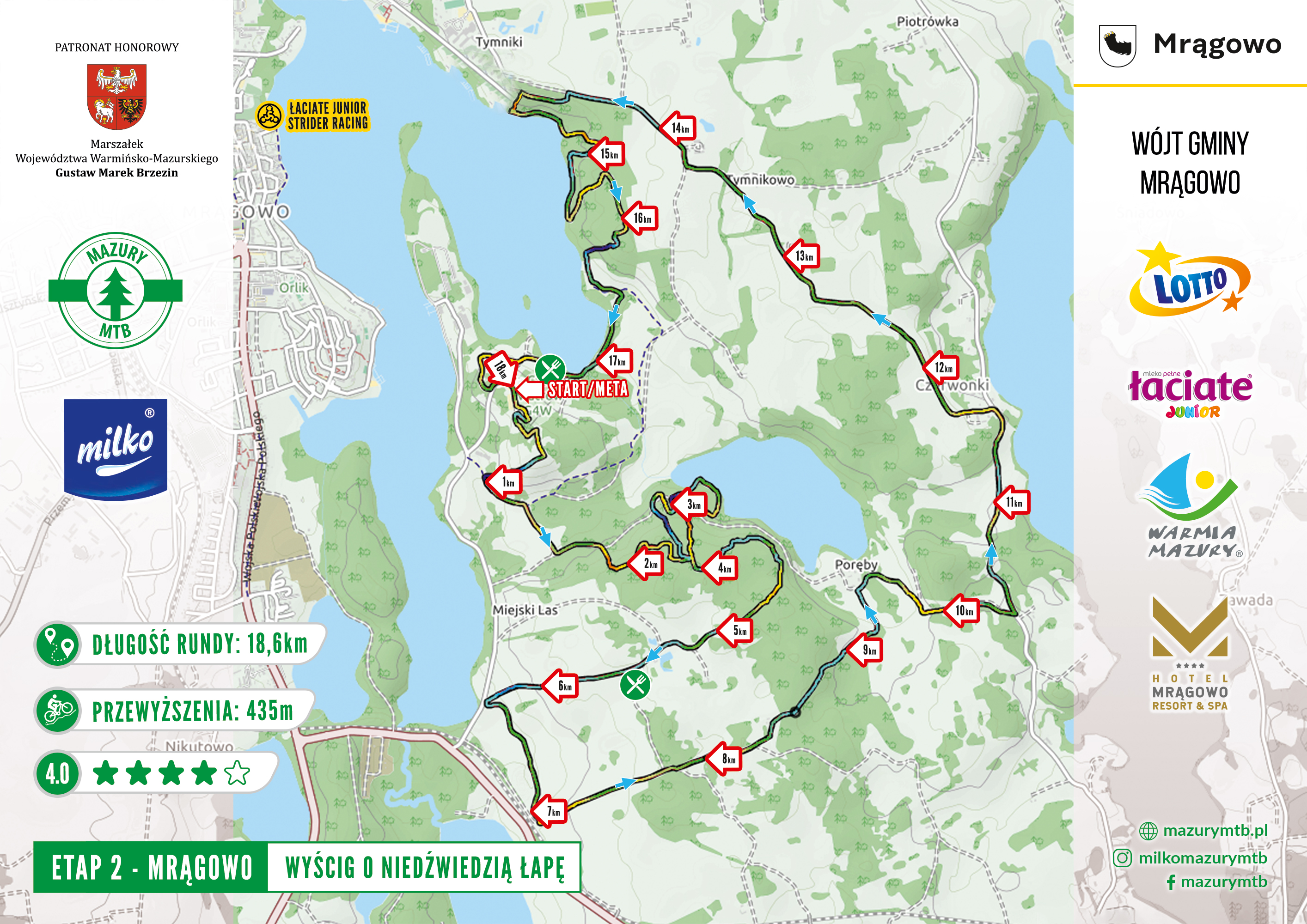 Druga edycja Milko Mazury MTB zawita do Mrągowa