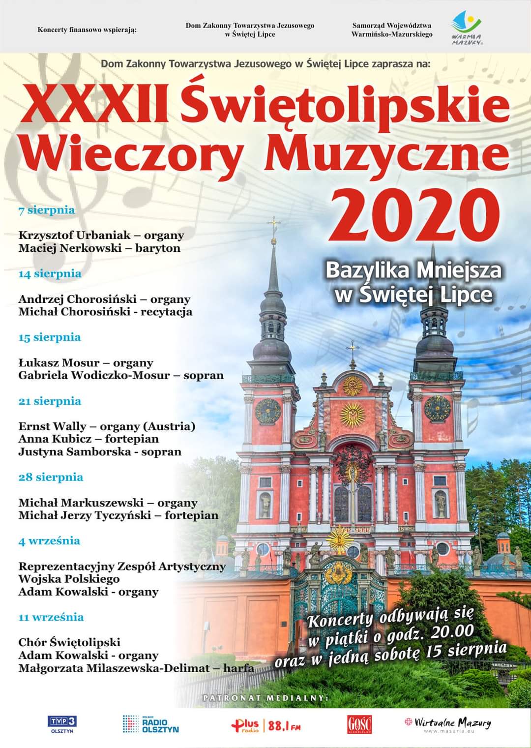 W Świętej Lipce rozpoczynają się 32. Wieczory Muzyczne