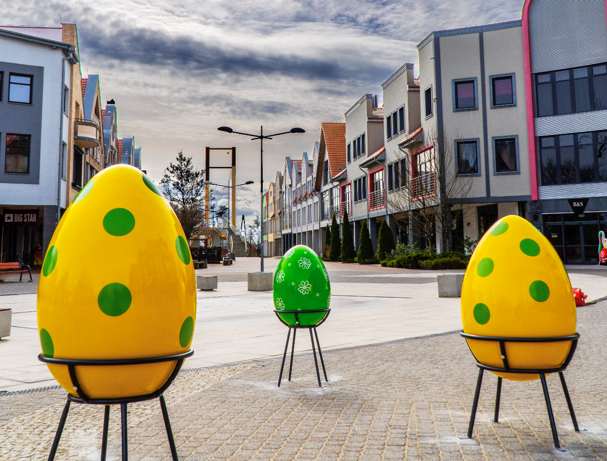 Jajka w Giżycku na Mazurach